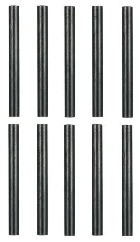 (10) Striker Flintstone Fire Steel Starter Tool Magnesium Ferro Rod 1/8" x 2"