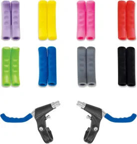 A Pack of 8 Pairs Anti-Slip Brake Handle Silicone Sleeve Mountain Road Bike Dead Fly Universal Type Brake Lever Protection Cover