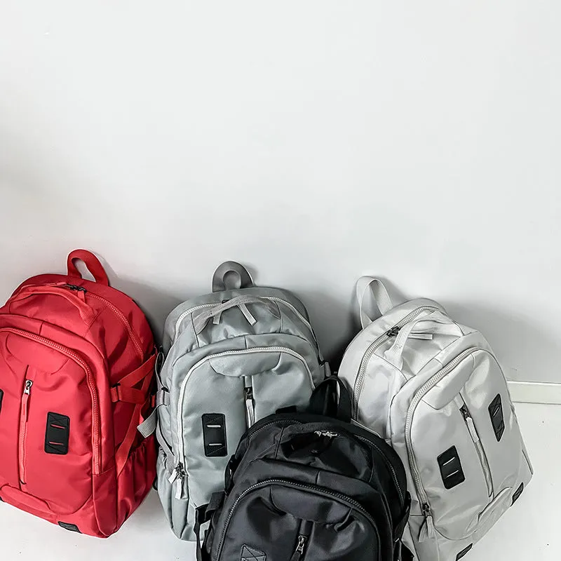 Backpack Large Capacity Multi-Layer  Men's Travel Leisure  Personalized Minority College Students Bag Women