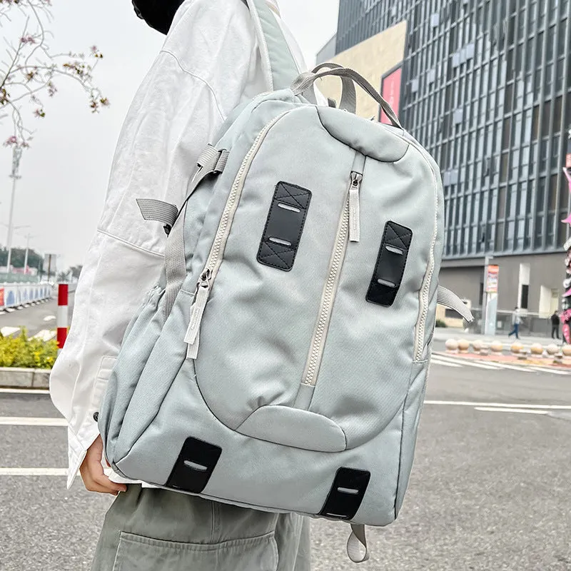 Backpack Large Capacity Multi-Layer  Men's Travel Leisure  Personalized Minority College Students Bag Women
