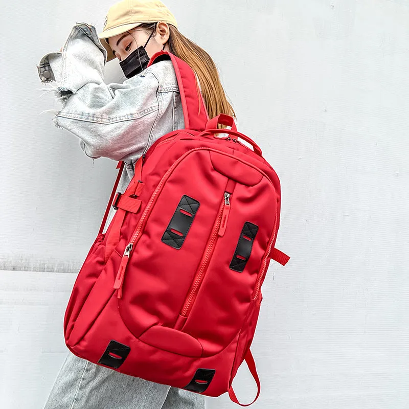 Backpack Large Capacity Multi-Layer  Men's Travel Leisure  Personalized Minority College Students Bag Women