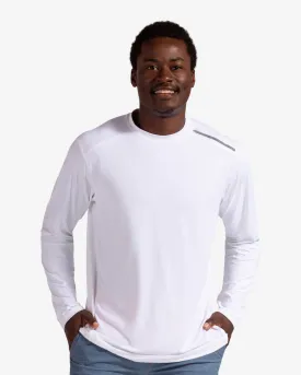 Bloq UV  Men's Jet Crew - White