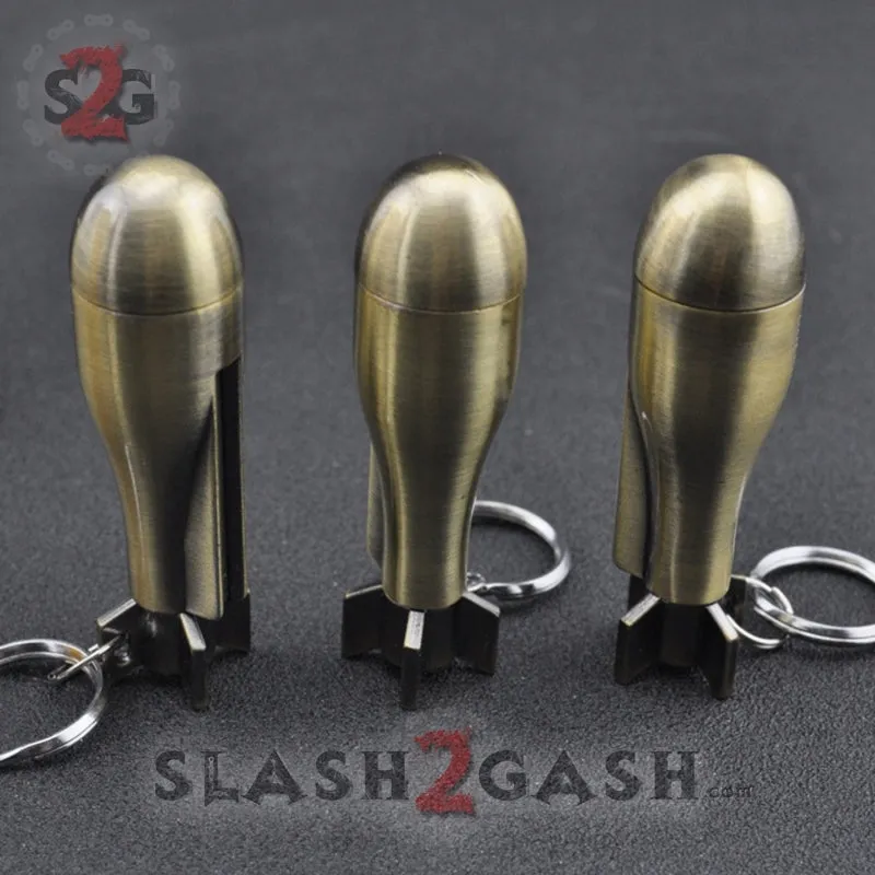 Bomb Fire Starter - Emergency Permanent Match Survival Key Chain