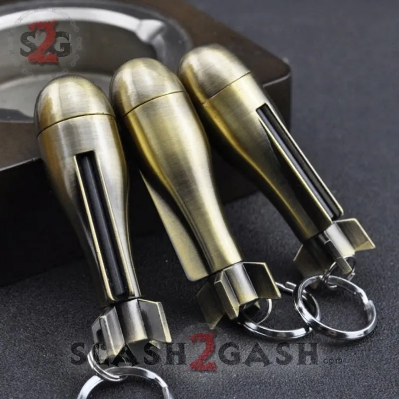 Bomb Fire Starter - Emergency Permanent Match Survival Key Chain