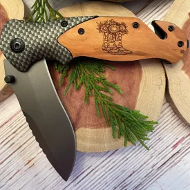 Boots & Flowers Knife