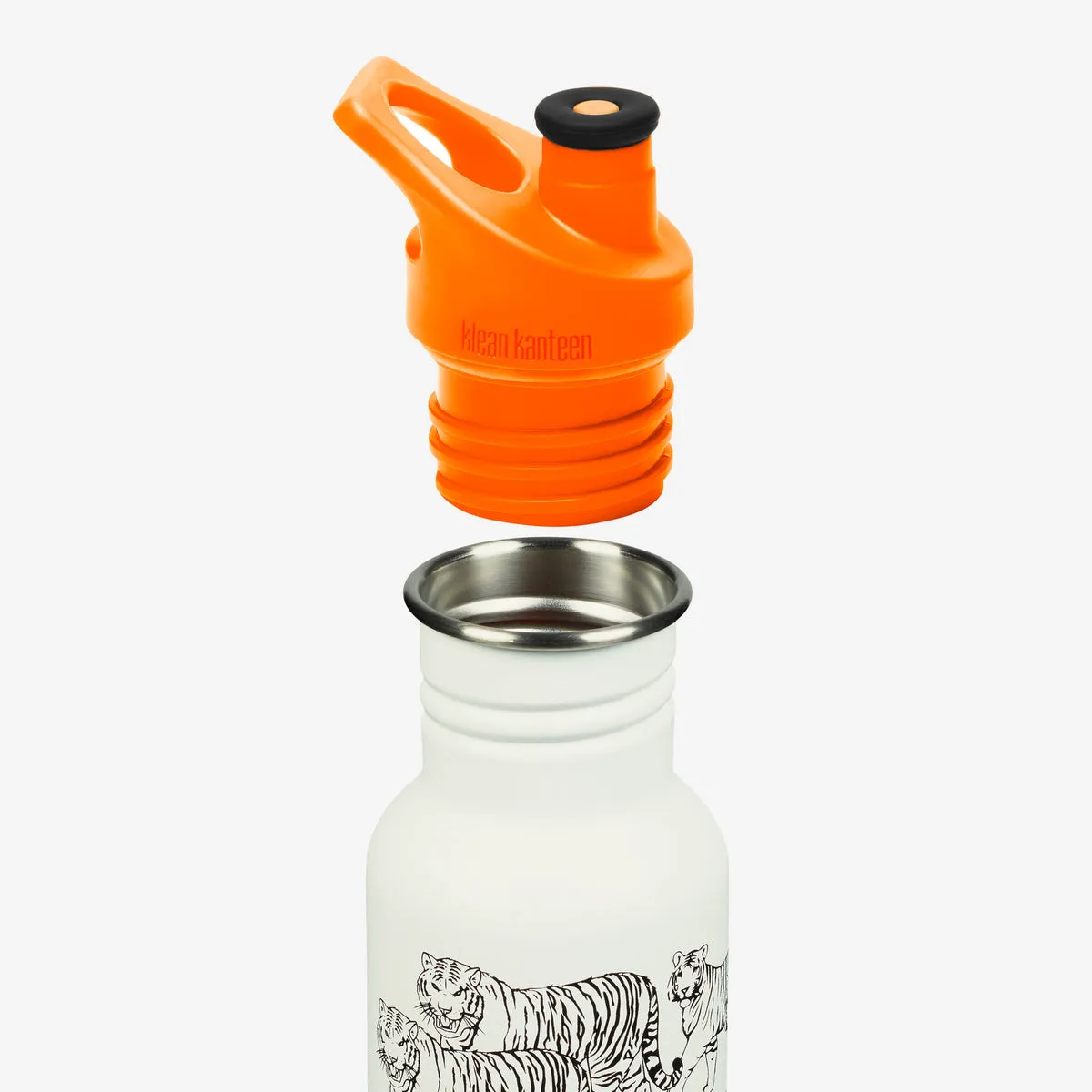 Classic Kid's Water Bottle w/ Sport Cap 12oz