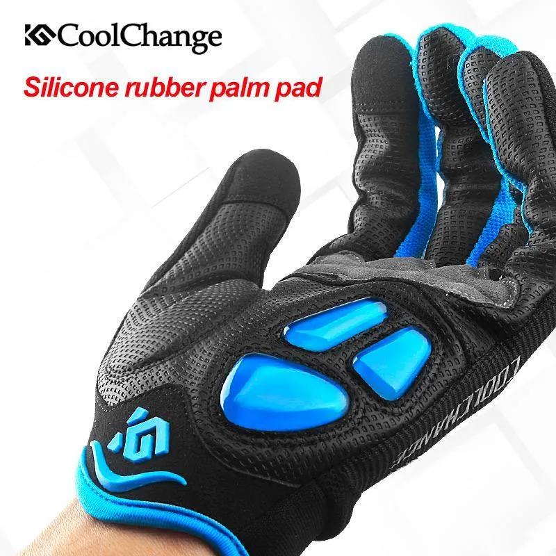 CoolChange Cycling Shockproof Touch Screen GEL Bike Gloves