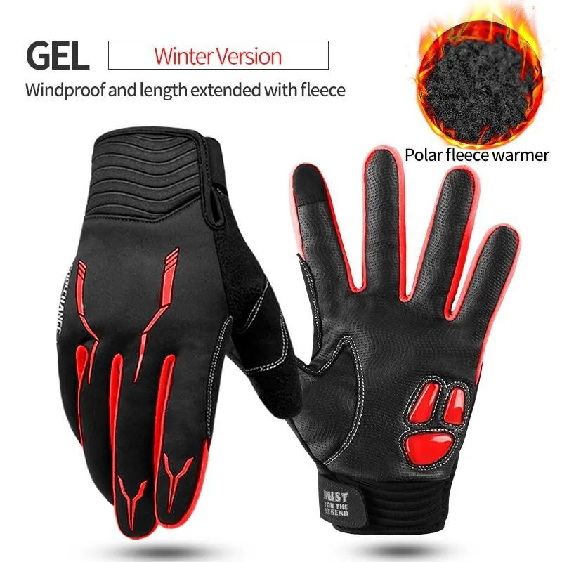 CoolChange Cycling Shockproof Touch Screen GEL Bike Gloves