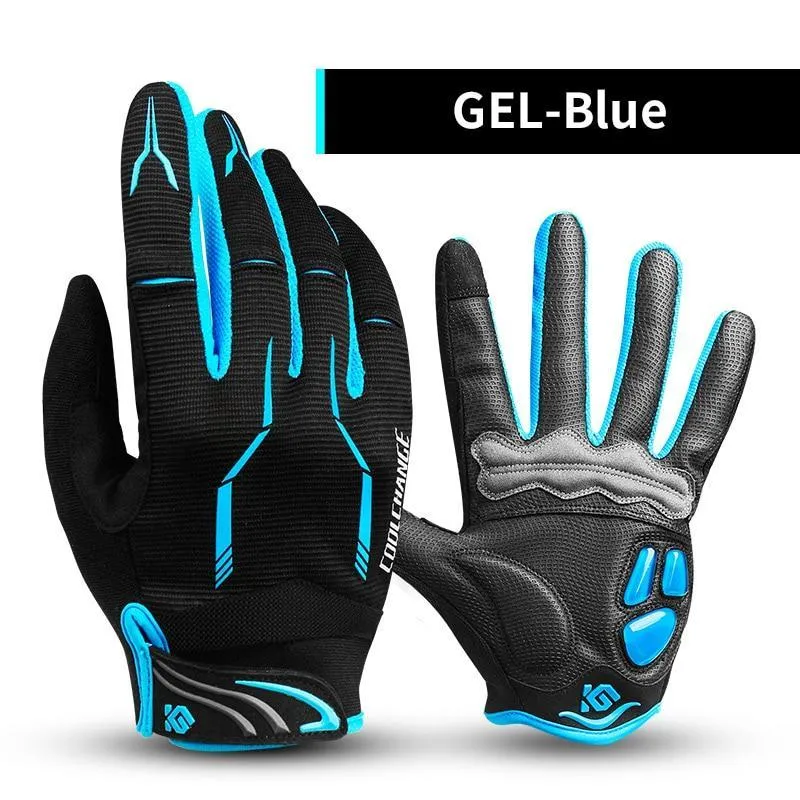CoolChange Cycling Shockproof Touch Screen GEL Bike Gloves