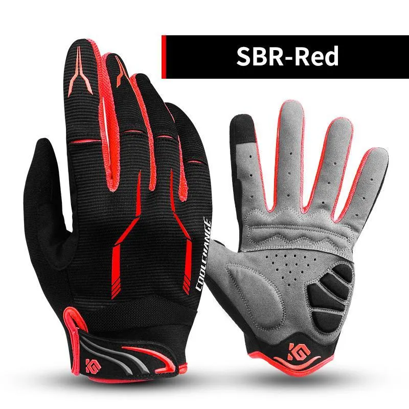 CoolChange Cycling Shockproof Touch Screen GEL Bike Gloves