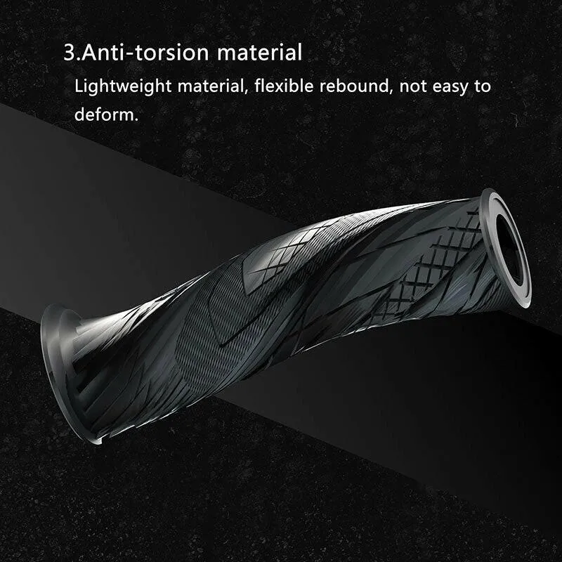 ENLEE Cycling Bike Rubber Handle Cover Anti-Slip Shock Absorber Grip Mountain Bike Handle Universal Unilateral Locking