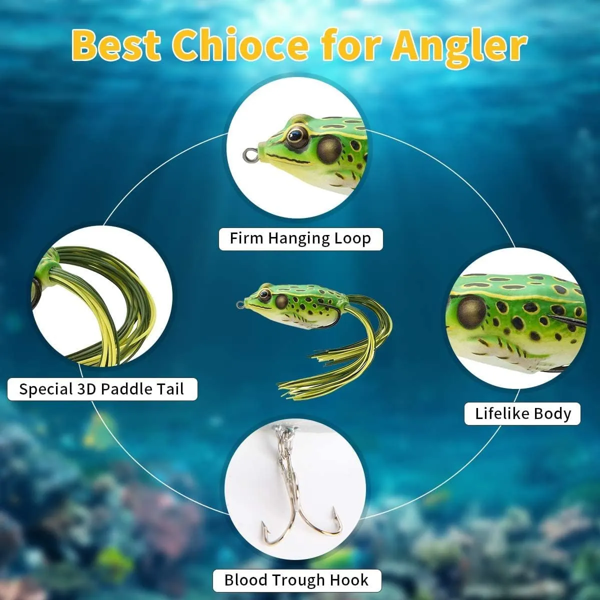 Fishing Lures Freshwater Bait Tackle kit.Tackle Box Including crankbaits topwater Lures,Jigs,Spoons and More Fishing Gear Set.Suitable for Bass Trout Salmon.