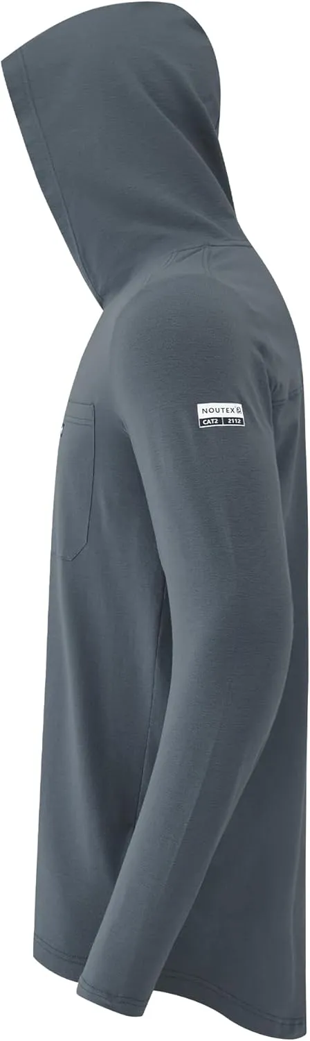 FR Shirts for Men 6oz Lightweight Fire Resistant Shirts for Man FR Long Sleeve for Men NFPA2112/CAT2