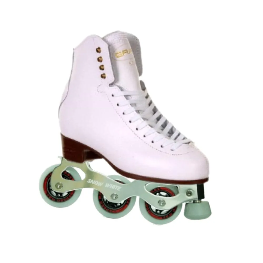 Graf 500 Off Ice Figure Skates - White