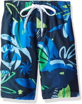 Kanu Surf Boys' Reflection Quick Dry UPF 50  Beach Swim Trunk