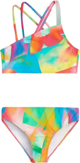 Kanu Surf Girls' Julia UPF 50 Beach Sport Angle Bikini