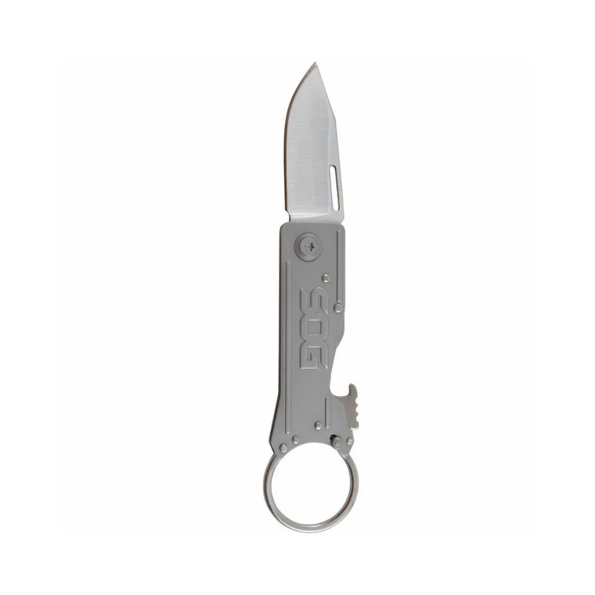 KeyTron Folding Knife - KT1001-CP - Grey