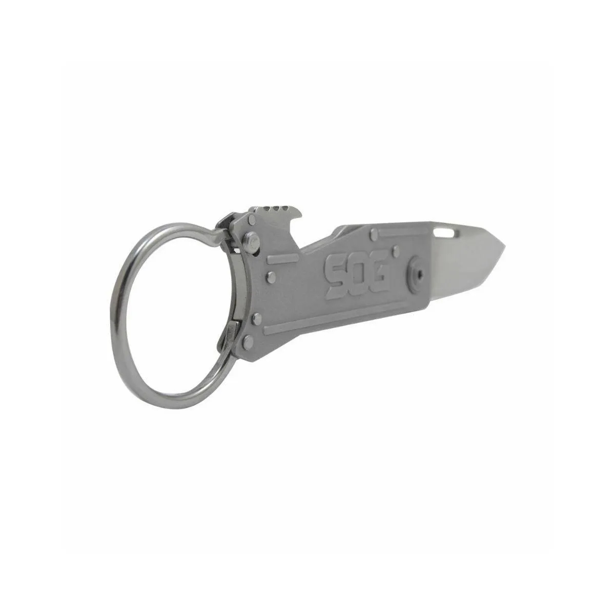 KeyTron Folding Knife - KT1001-CP - Grey