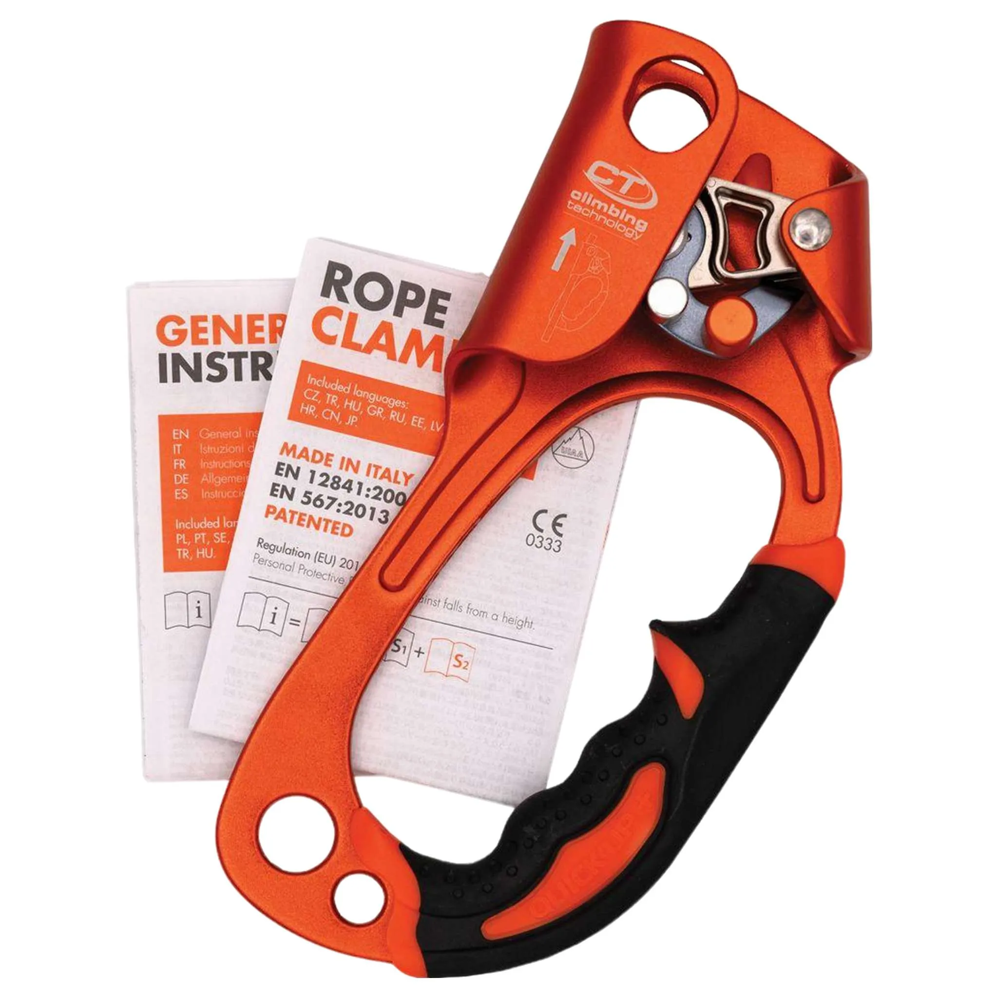 Left & Right Hand Ascender - CE Certified Gear for Safe Ascents