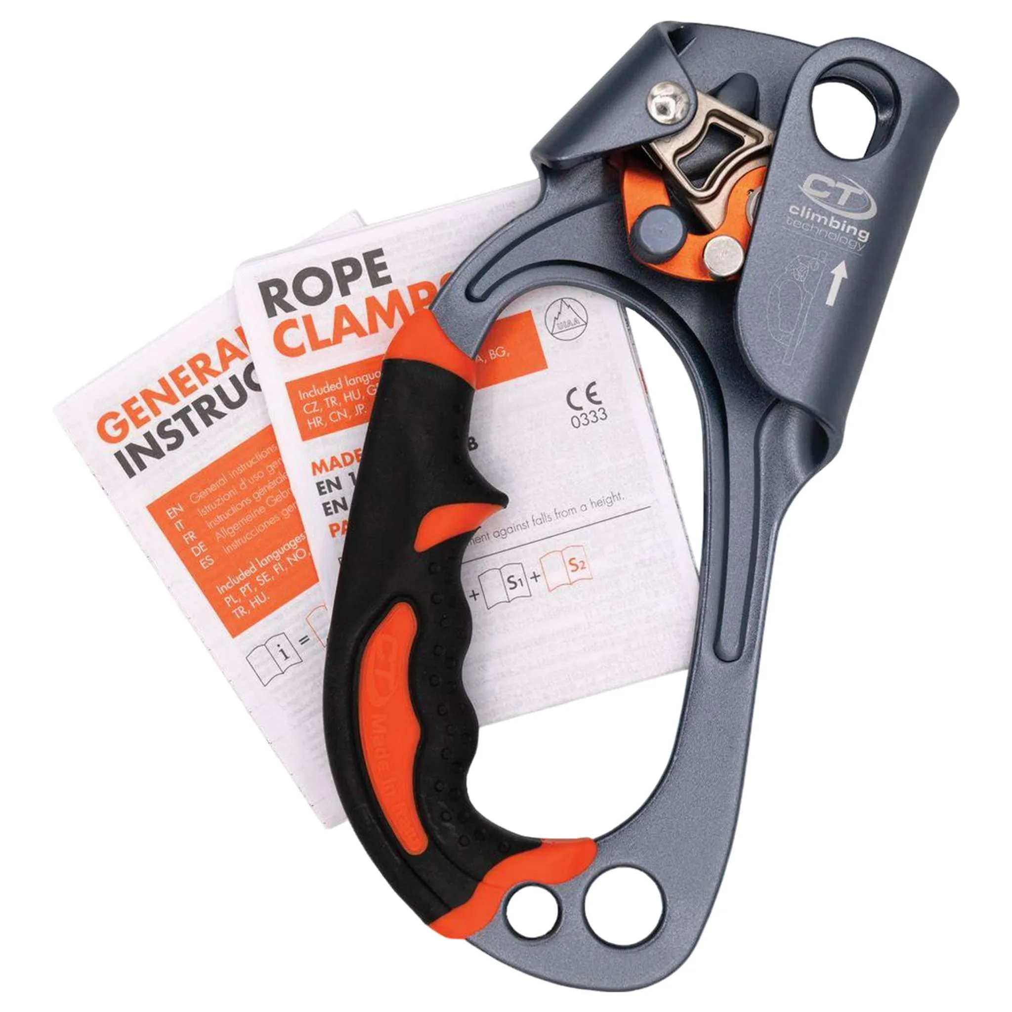 Left & Right Hand Ascender - CE Certified Gear for Safe Ascents