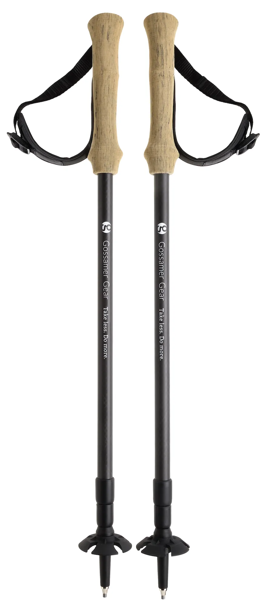 LT5 Three Piece Carbon Trekking Poles (pair)