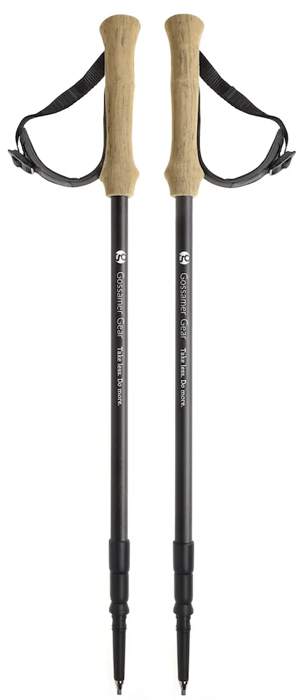 LT5 Three Piece Carbon Trekking Poles (pair)