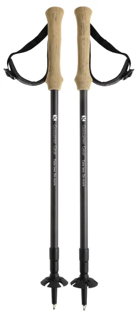 LT5 Three Piece Carbon Trekking Poles (pair)