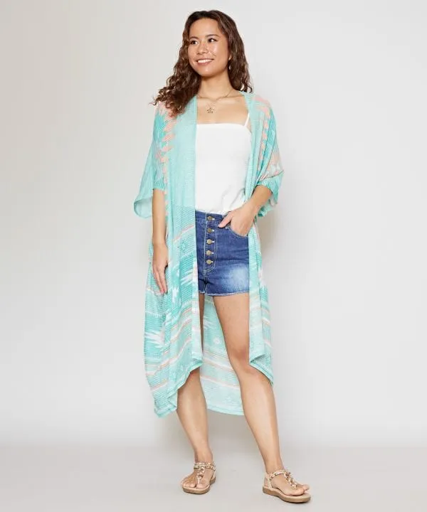 Malama UV Protection Long Kimono