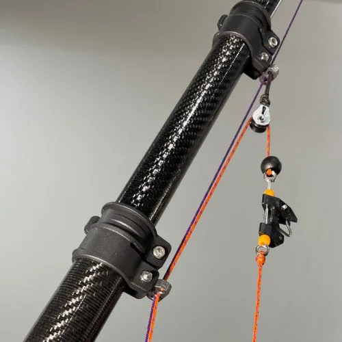 Marsh Tacky Outriggers “ET Series” External Retractable Titanium Carbon Fiber Outriggers (18, 20 or 22ft sets)