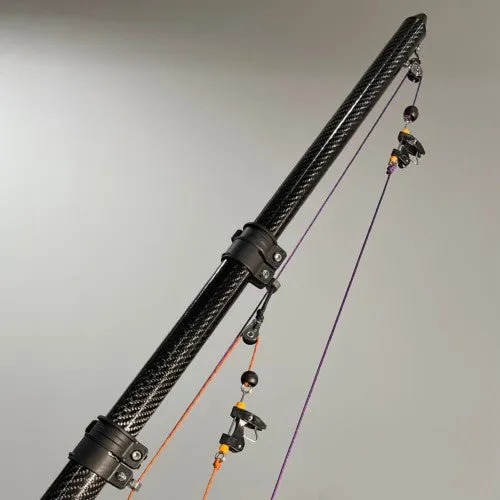 Marsh Tacky Outriggers “ET Series” External Retractable Titanium Carbon Fiber Outriggers (18, 20 or 22ft sets)
