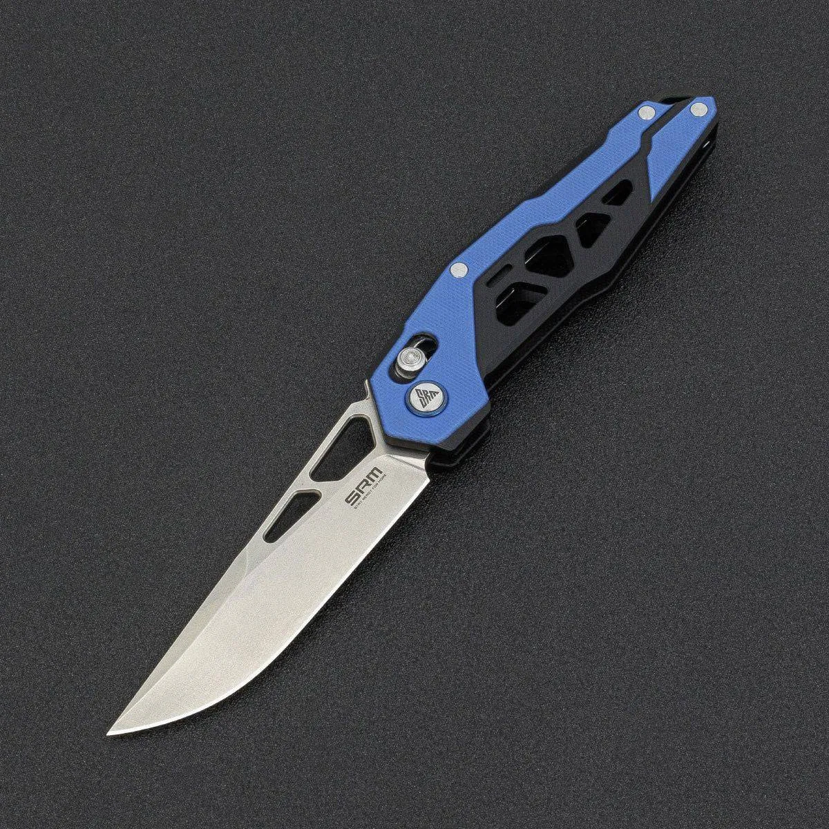 Mecha Pocket Folding Knife 9225-GI - Blue