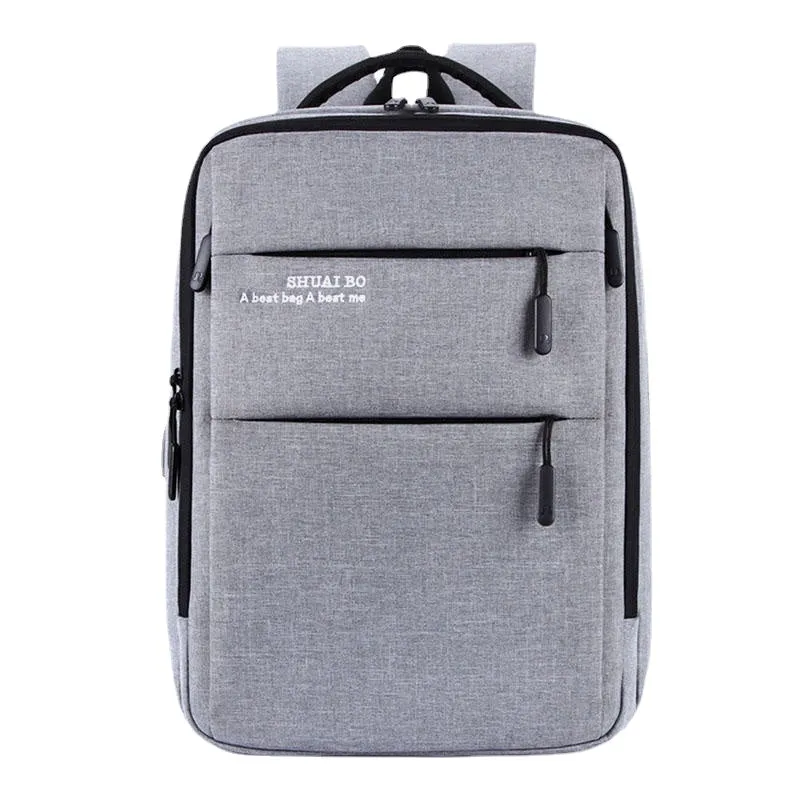 Men Large Capacity USB Multifunctional Bag Outdoor Travel Hiking Backpack