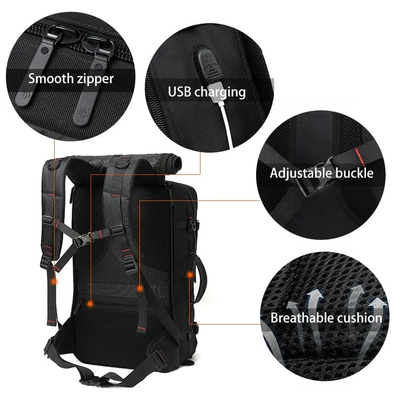 Men Waterproof Pack Large Capacity
