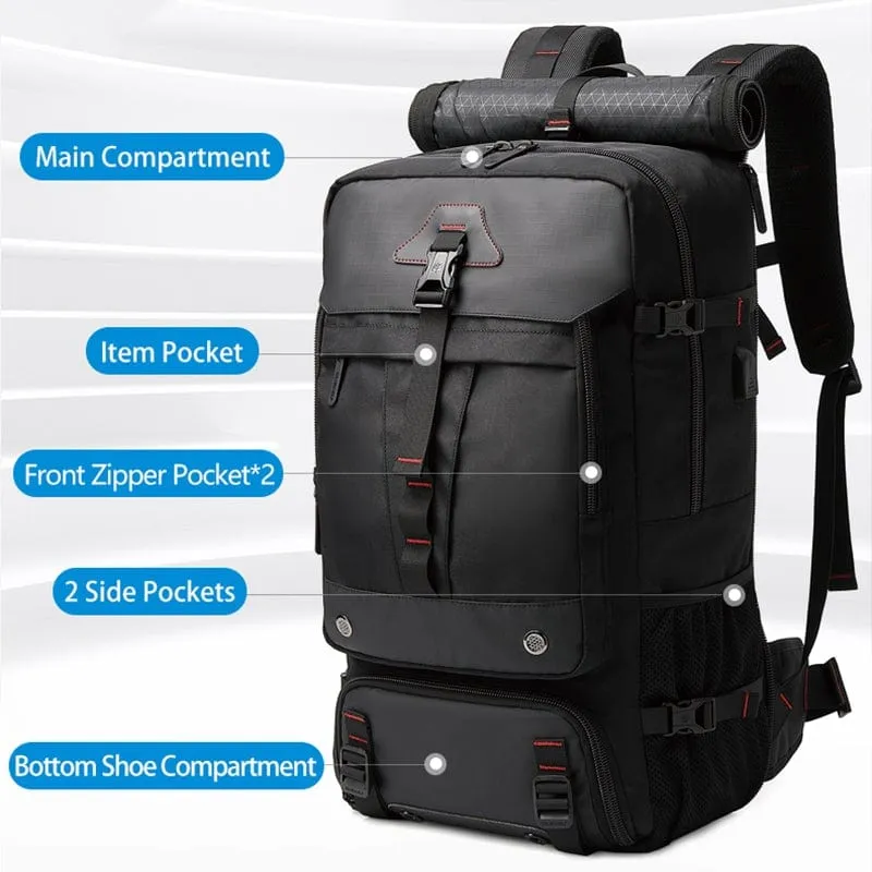 Men Waterproof Pack Large Capacity