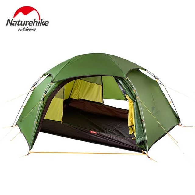 Naturehike Outdoor Rainproof Camping Tent Hexagonal Ultralight Windproof 2 Person Tent Hiking Climbing Waterproof Coating Tent