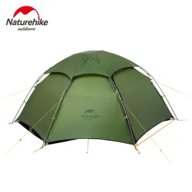 Naturehike Outdoor Rainproof Camping Tent Hexagonal Ultralight Windproof 2 Person Tent Hiking Climbing Waterproof Coating Tent