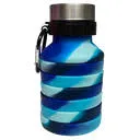 Ocean Waves Collapsible Water Bottle