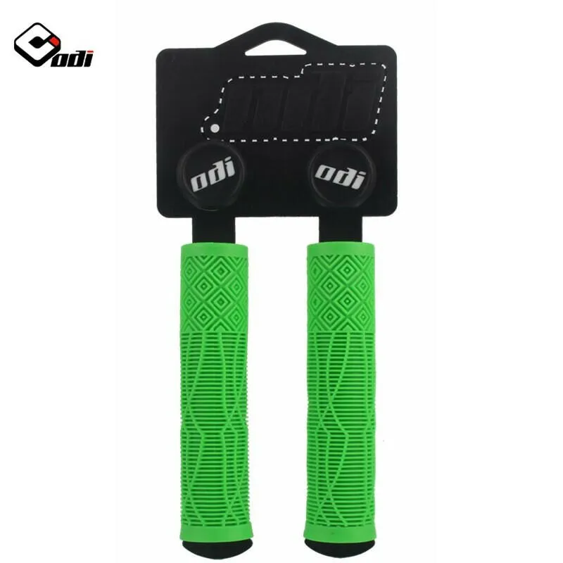 ODI Silicone Handle Grips Mountain Bike Off-Road Downhill Anti-Slip Shock-Absorbing XC/AM Cycling Bike Grips Bicycle Accessories