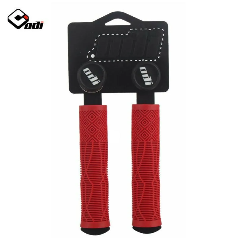 ODI Silicone Handle Grips Mountain Bike Off-Road Downhill Anti-Slip Shock-Absorbing XC/AM Cycling Bike Grips Bicycle Accessories
