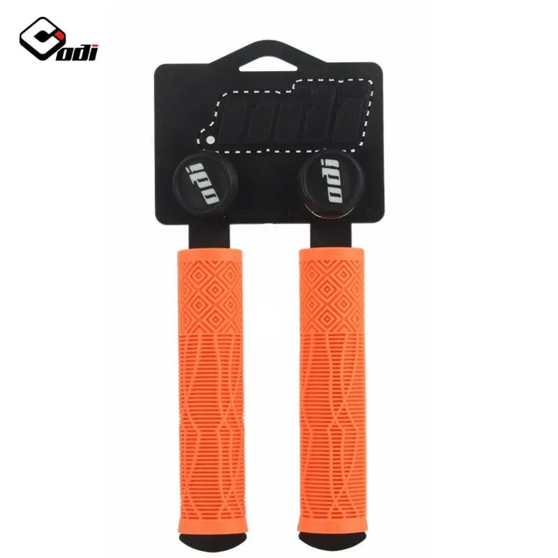 ODI Silicone Handle Grips Mountain Bike Off-Road Downhill Anti-Slip Shock-Absorbing XC/AM Cycling Bike Grips Bicycle Accessories