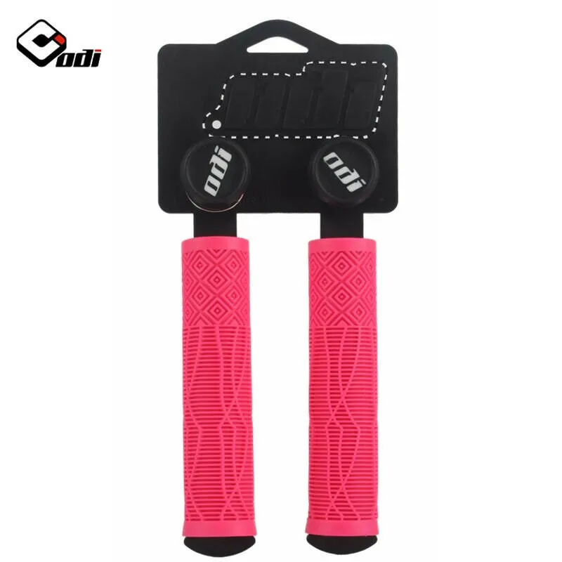 ODI Silicone Handle Grips Mountain Bike Off-Road Downhill Anti-Slip Shock-Absorbing XC/AM Cycling Bike Grips Bicycle Accessories