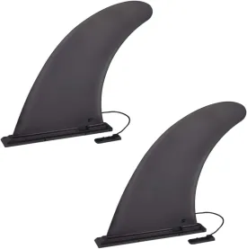 Paddle Board Fin Surfboard Fins Inflatable Nylon Removable Paddle Board Detachable Canoe Accessories 2PCS