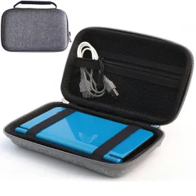 QFDSHOPCO Hard Carrying Case Storage Box Travel Protective Bag Pouch Compatible with Nintendo New 3DS, 3DS, 3DS XL, 3DS LL, NEW 3DS XL, New 2DS XL, NEW 3DS LL, DS Console (Case Only)