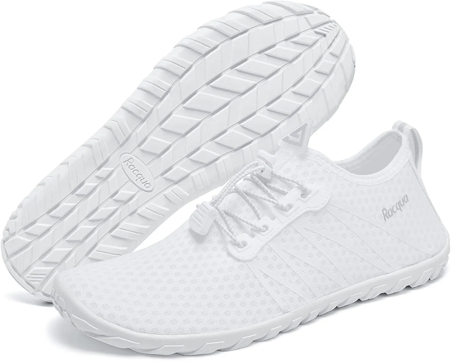 Racqua Women Men Water Shoes Barefoot Sport Beach Swim Shoes