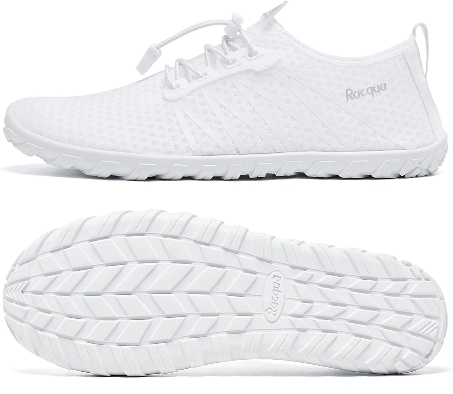 Racqua Women Men Water Shoes Barefoot Sport Beach Swim Shoes