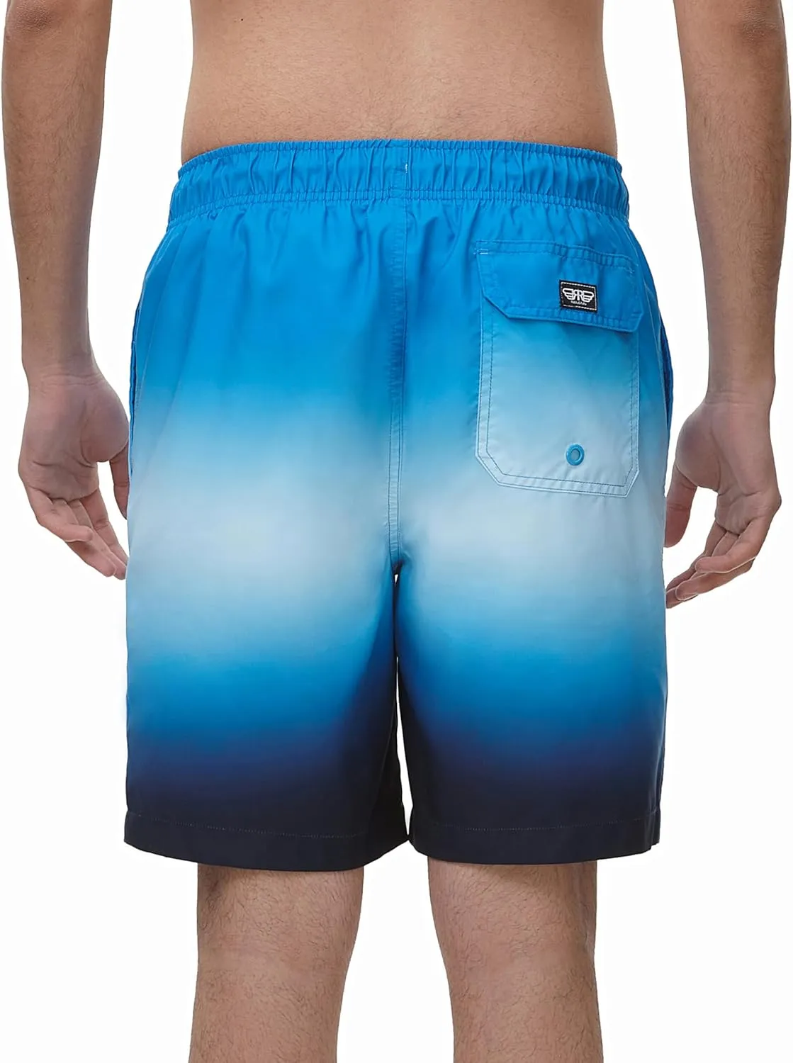 Rokka&Rolla Men's Swim Trunks Quick Dry Board Shorts Bathing Suit with Mesh Lining