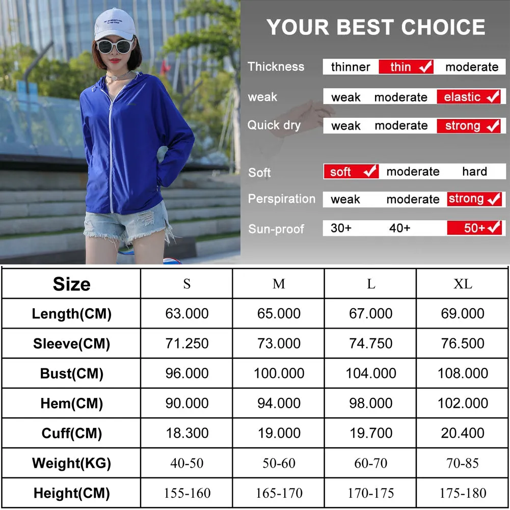 Sidiou Group Anniou New Summer Outdoor Windbreaker Solid Color Hooded Waterproof Jacket UPF50  Sun Protection Jacket