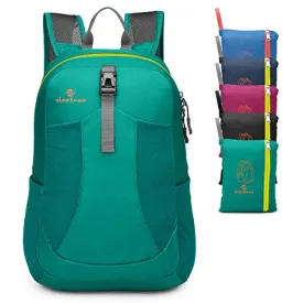 Sinotron Lightweight Packable Backpack,Small Foldable Hiking Backpack Day Pack for Travel Camping Outdoor Vacation(Green)