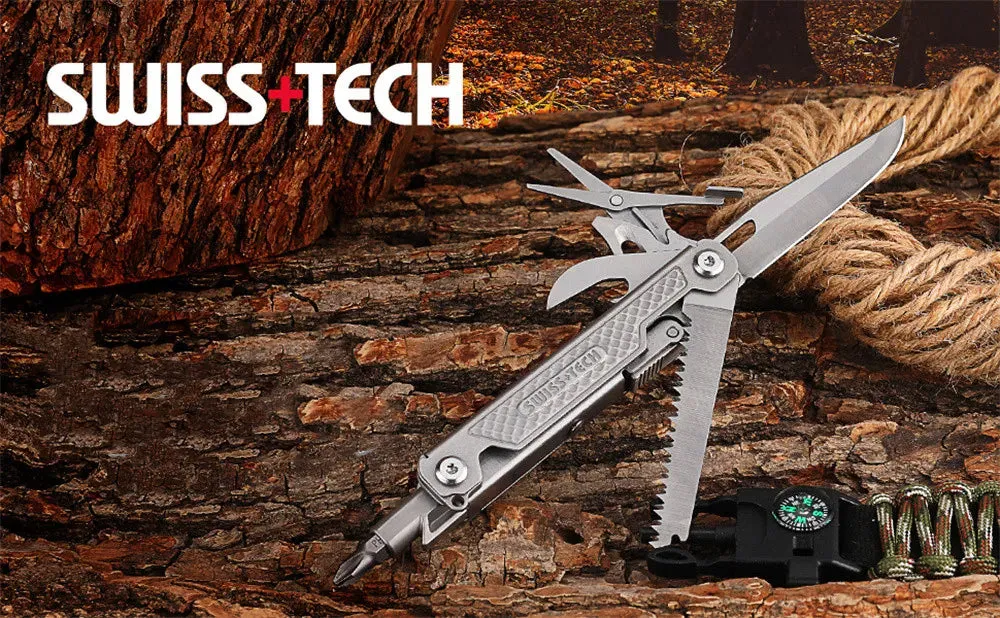 SWISS TECH 11 in 1 Mini Multi-tool