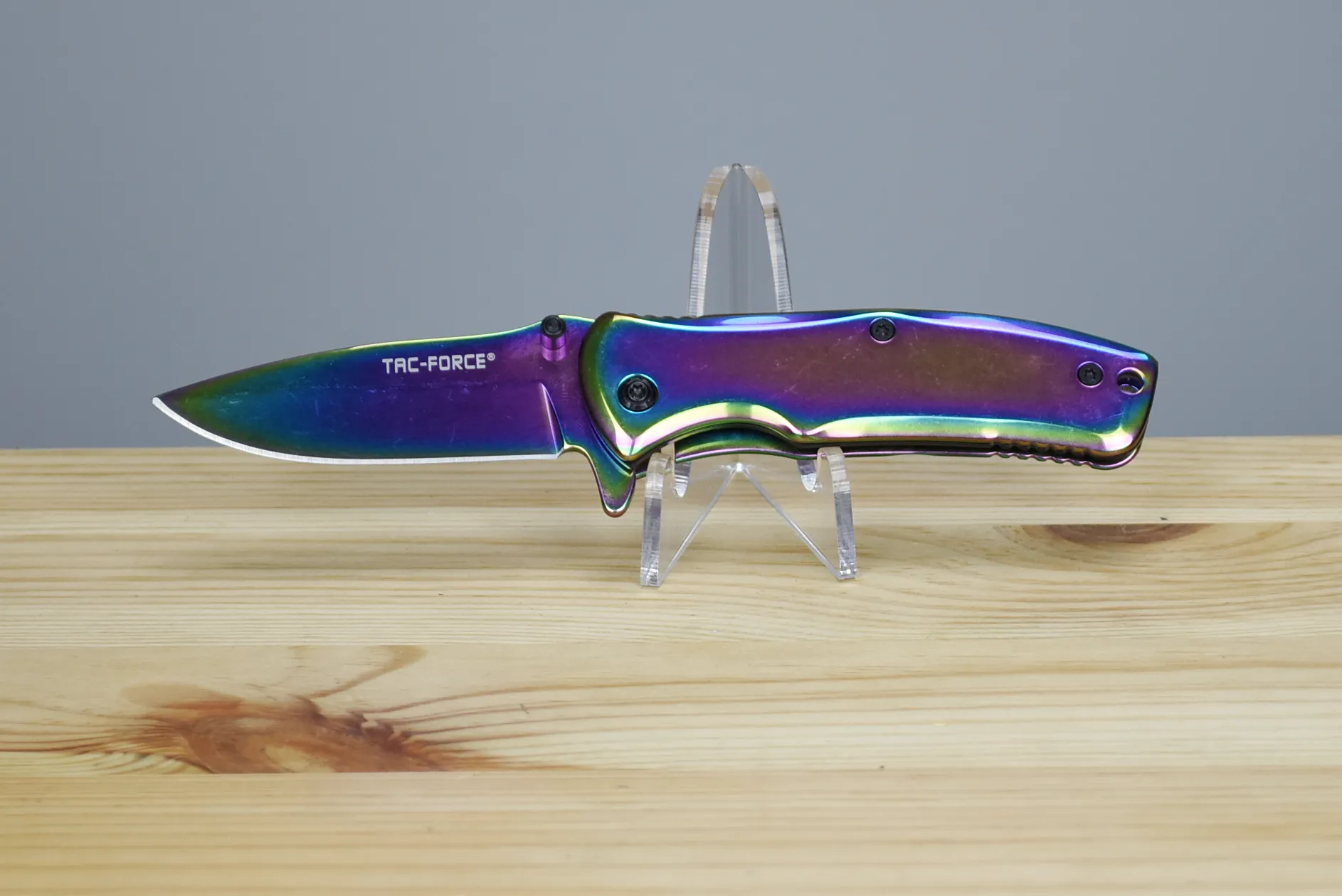 Tac Force 848 EDC Folding Knife (Rainbow)